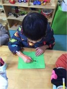 成都二十三幼开展美术活动西班牙老师现